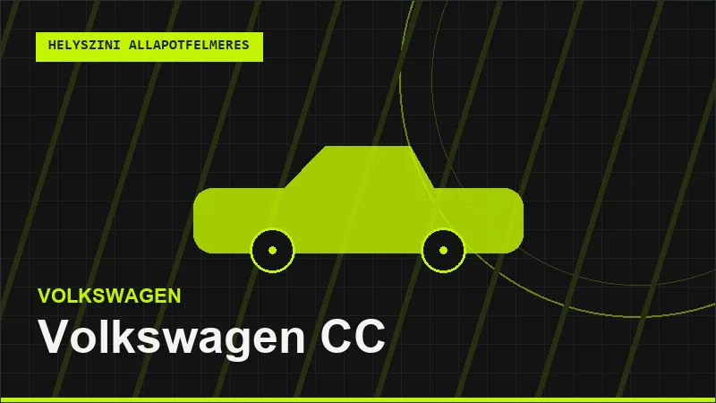 Volkswagen CC helyszíni autó állapotfelmérés vásárlás előtt