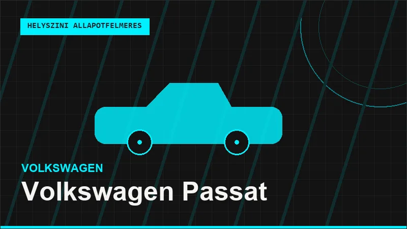 Volkswagen Passat helyszíni autó állapotfelmérés vásárlás előtt